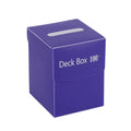 1 Box Game Trading Card Box, Solid Color Card Box, Card Holder Storage Box For Trading Cards, Sports And Games