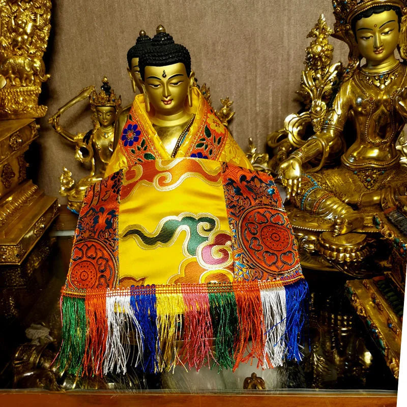 Wholesale Buddhist Buddhism Item Buddha Bodhisattva holy clothes Cloth cloak of Buddha statue  for monks  temple