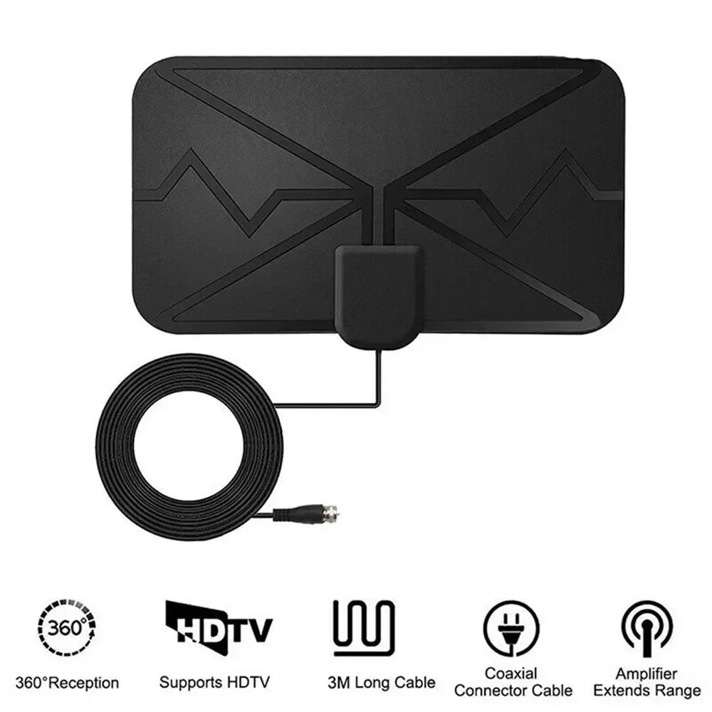 5000 Miles HD 8K 4K 1080P Indoor Digital TV Antenna 25DB HDTV Antena DVB-T DVB-T2 Cable TV Antena UHF VHF DTV Tv Antennas Aerial