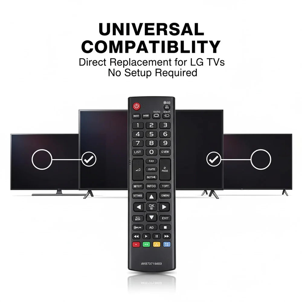 MRSVI Universal TV Remote Control AKB73715603 Suitable for LG Smart TV Replacement Remote for LG Smart TV Models