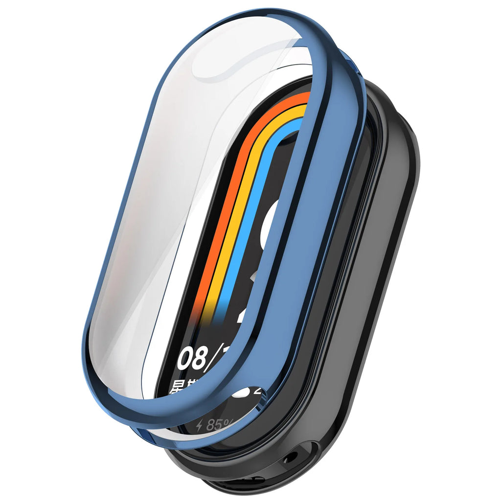 Soft TPU Case For Xiaomi Mi Band 10/9/8 NFC Full Screen Protector Shell Bumper Cover