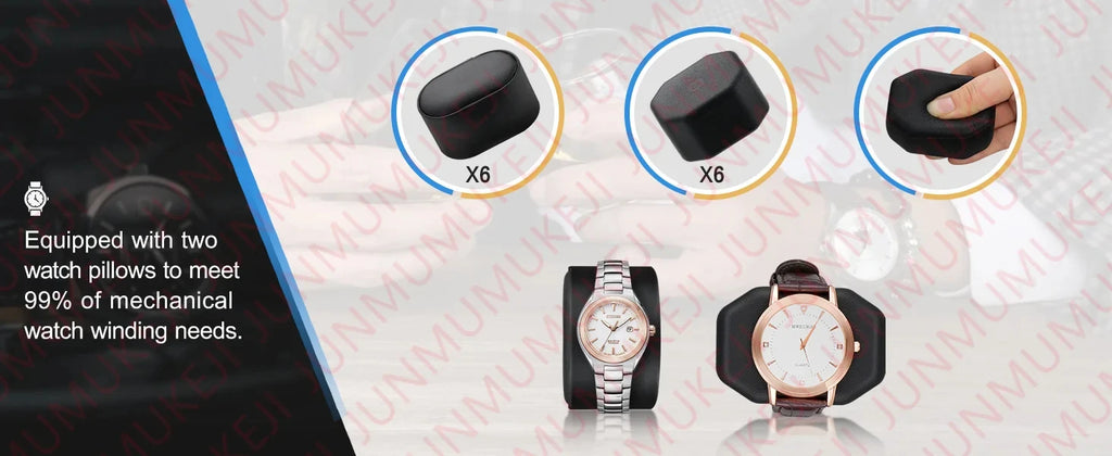 Watch Winders Box for Automatic Watches Box 6 watches Rotate Stand