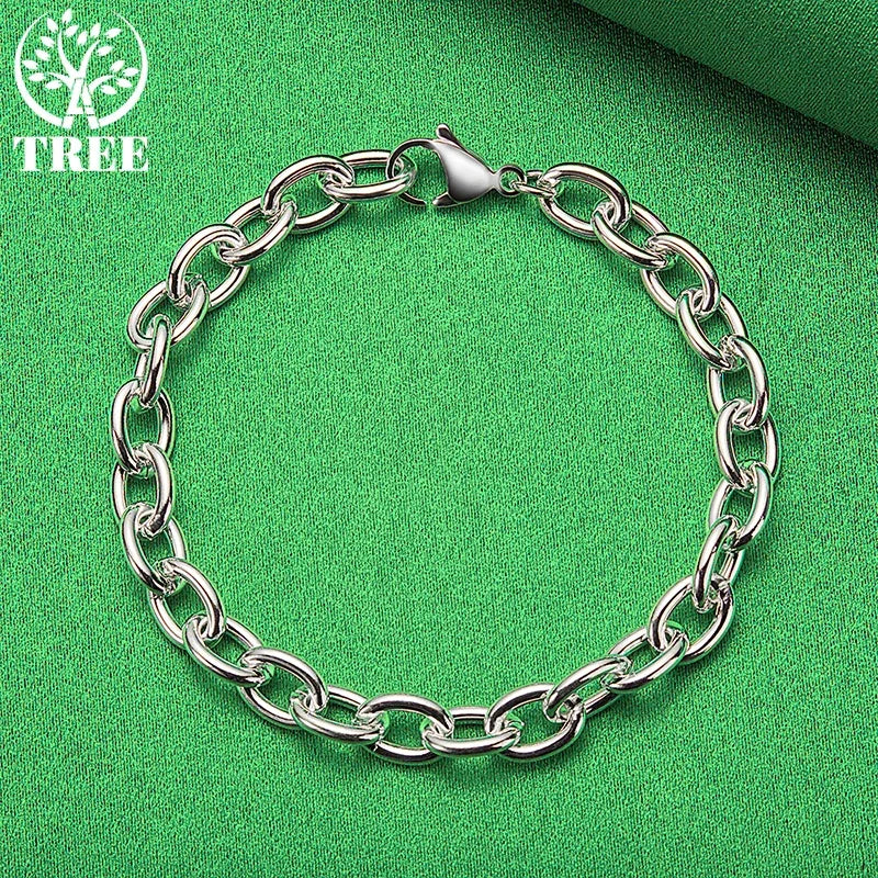 18K Gold Bracelet Men's Chain Bracelets Hip Hop Women's Wedding Party Fashion Jewelry Gifts