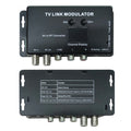 TV LINK Modulator， AV to RF ，IR Extender with Channel Display， Analog TV Self-Produced Program Insertion Device