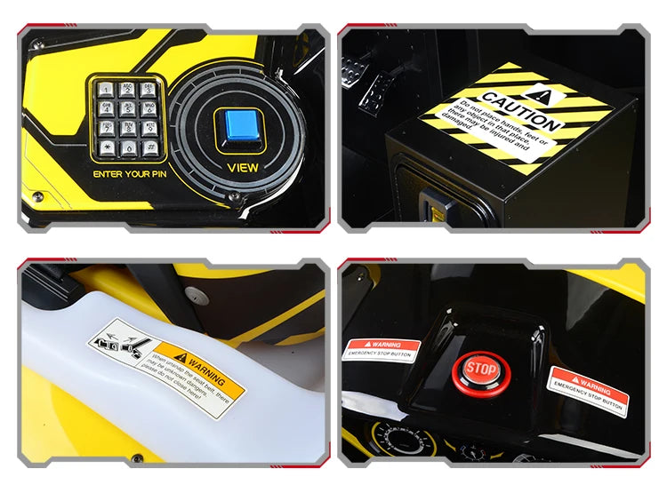 Customized Systems Electronic Simulator Car Racing Arcade Games Machine