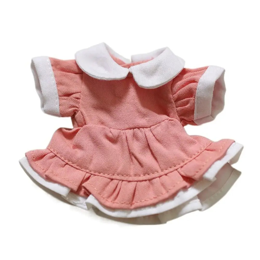 Dress Up Doll Doll Lolita Dress Maid Dress Princess Skirt Doll‘s Clothes Clothing 12cm Cotton Doll Clothes Doll Wear