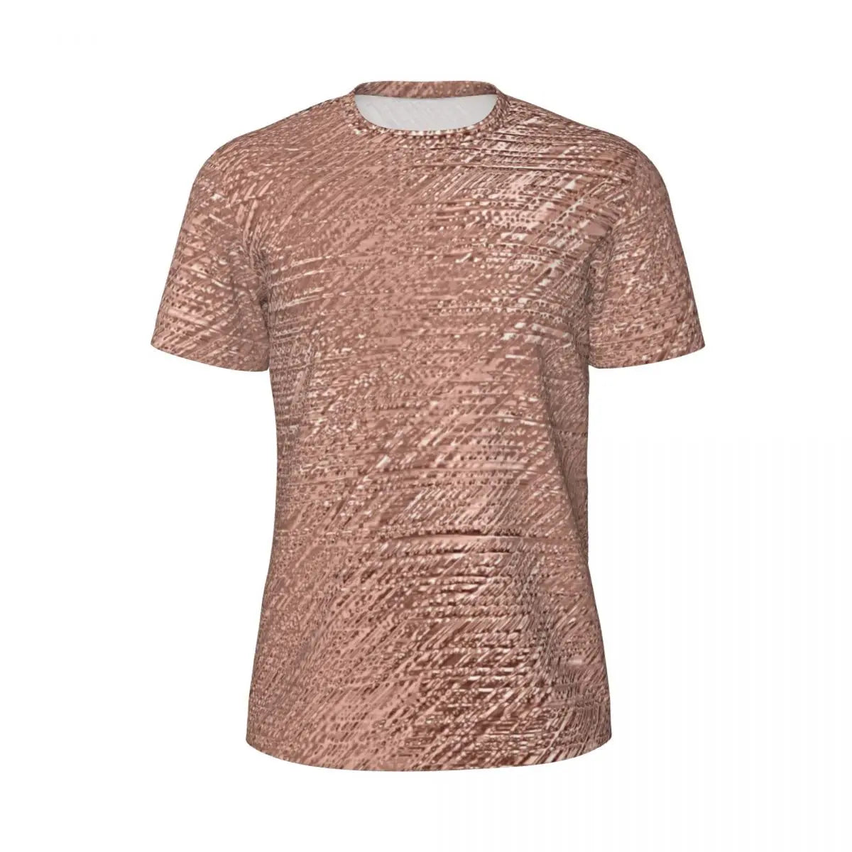 Sports T Shirt For Men Metallic Print T-Shirts Popular Sparks Of Red Summer Tees O Neck Y2K Retro Graphic Tops Gift