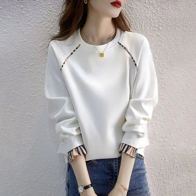 2025 with Tshirt Print Top for Women Loose Cotton Clothing White Woman T-shirt Black Simple Cheap Stylish Elegant and Youth Tee