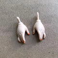 Rainbow Doll Hands With Colorful Nail Polish White Brown Beige Black Doll Parts Male Female Doll Hands Parts
