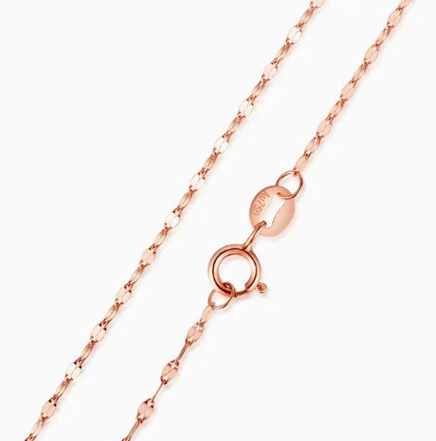 18k gold chains necklace karat gold necklaces for women shiny chains birthday gift