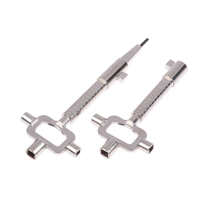 Multitools, Building Keys And Lock Keys, Measuring Tools For Lock Cylinder 6 In 1 Construction Key