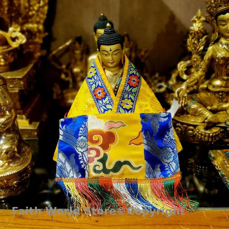 Wholesale Buddhist Buddhism Item Buddha Bodhisattva holy clothes Cloth cloak of Buddha statue  for monks  temple