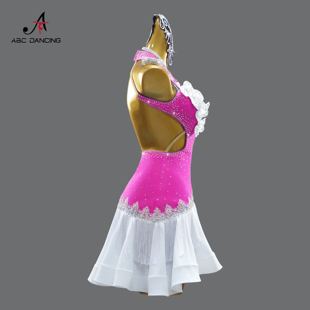 Female Dress Women Latin American Clothes Dance Competition Girls Prom Suit 2026 Party Stage Sport Dancewear Performance Costume