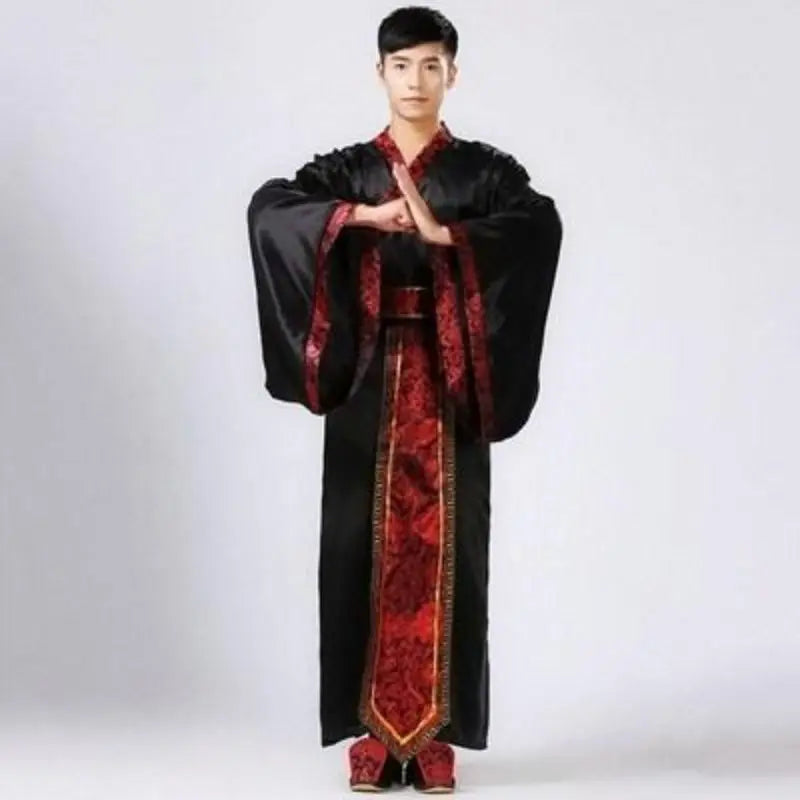 Men Woman Stage Dance Dress Chinese Traditional Costumes New Year Adult Tang Suit Performance Hanfu Female Cheongsam