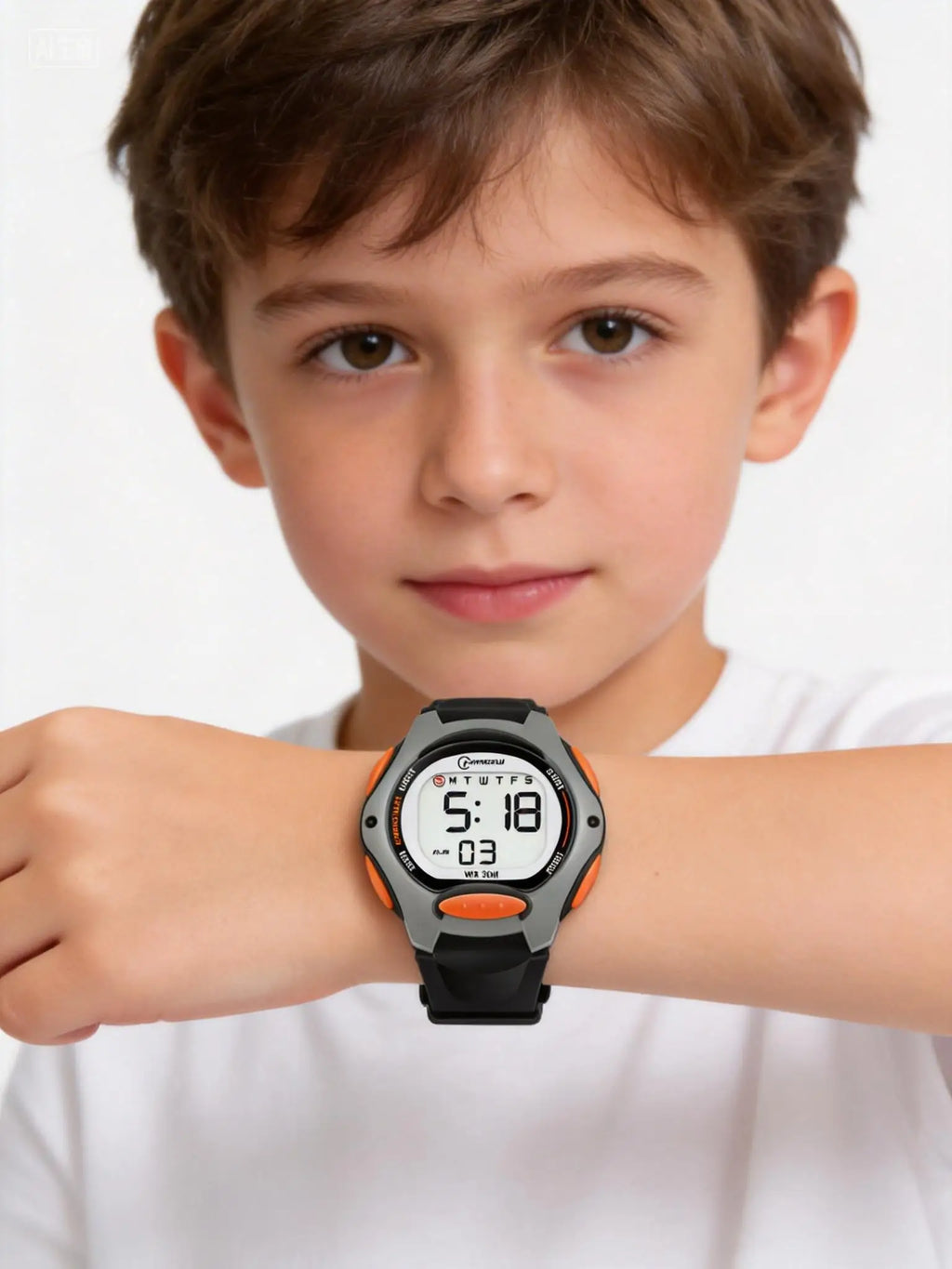 Children Watch Waterproof Digital Watch for Girls Boys Black LCD Electronic Sport Kid Watches Alarm Clocks Gifts