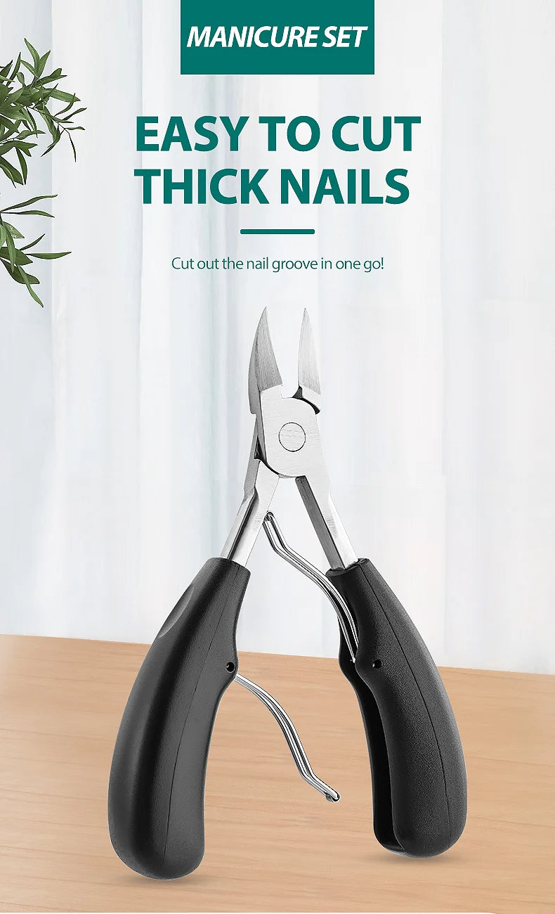 1pcs Nail Groove Special Scissors Diagonal Clipper Set House hold embed  beak Pliers Pedicure Artifact Inflammation Dead skin