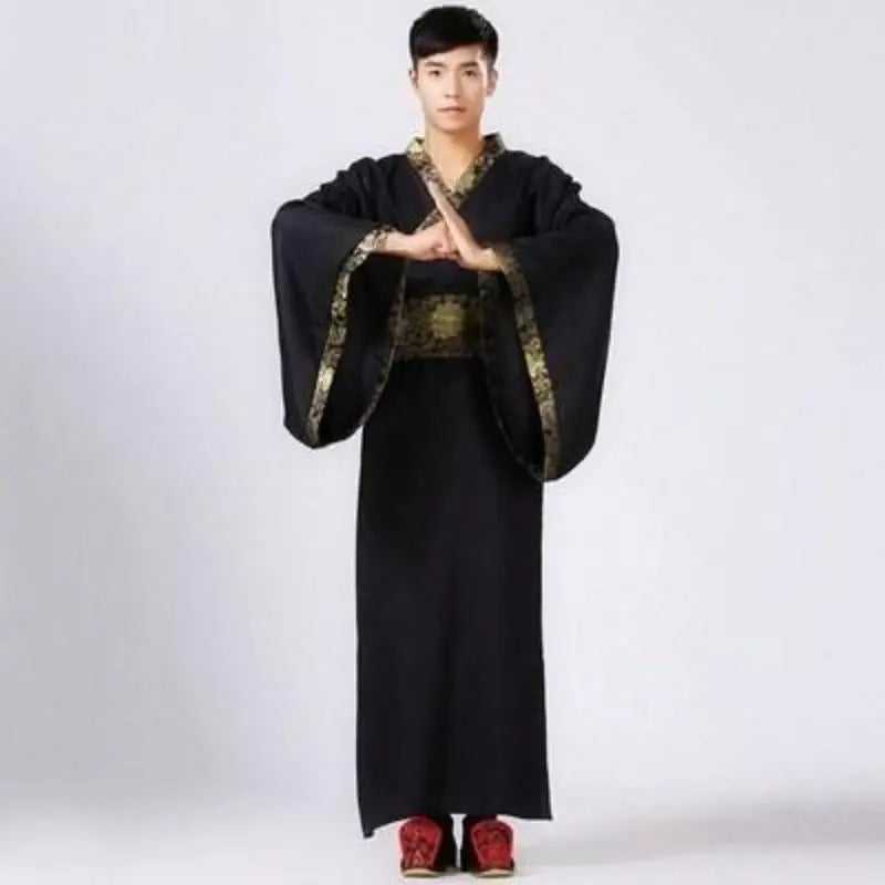 Men Woman Stage Dance Dress Chinese Traditional Costumes New Year Adult Tang Suit Performance Hanfu Female Cheongsam