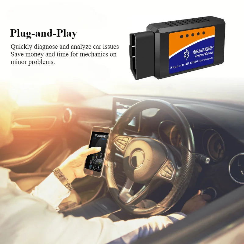 Car Code Scanner, Compact Scanner, Portable Device, Durable, Precision Tool, Diagnostic Equipment, Vehicle Owner, Automotive Technician