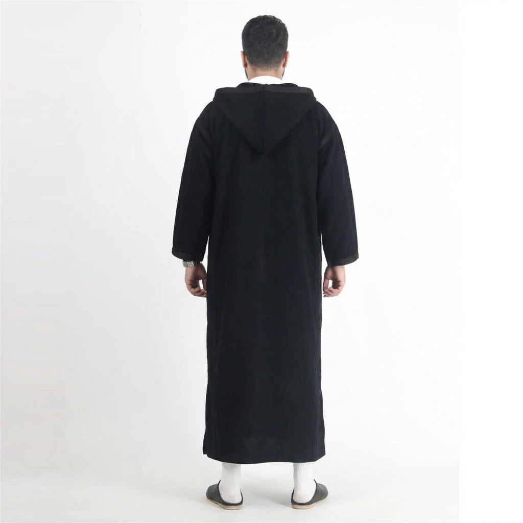 Men's Muslim Clothing Modest Fashion Abaya Thobes  for Muslim Men Modesty Dress Code Islamic Wear for Men