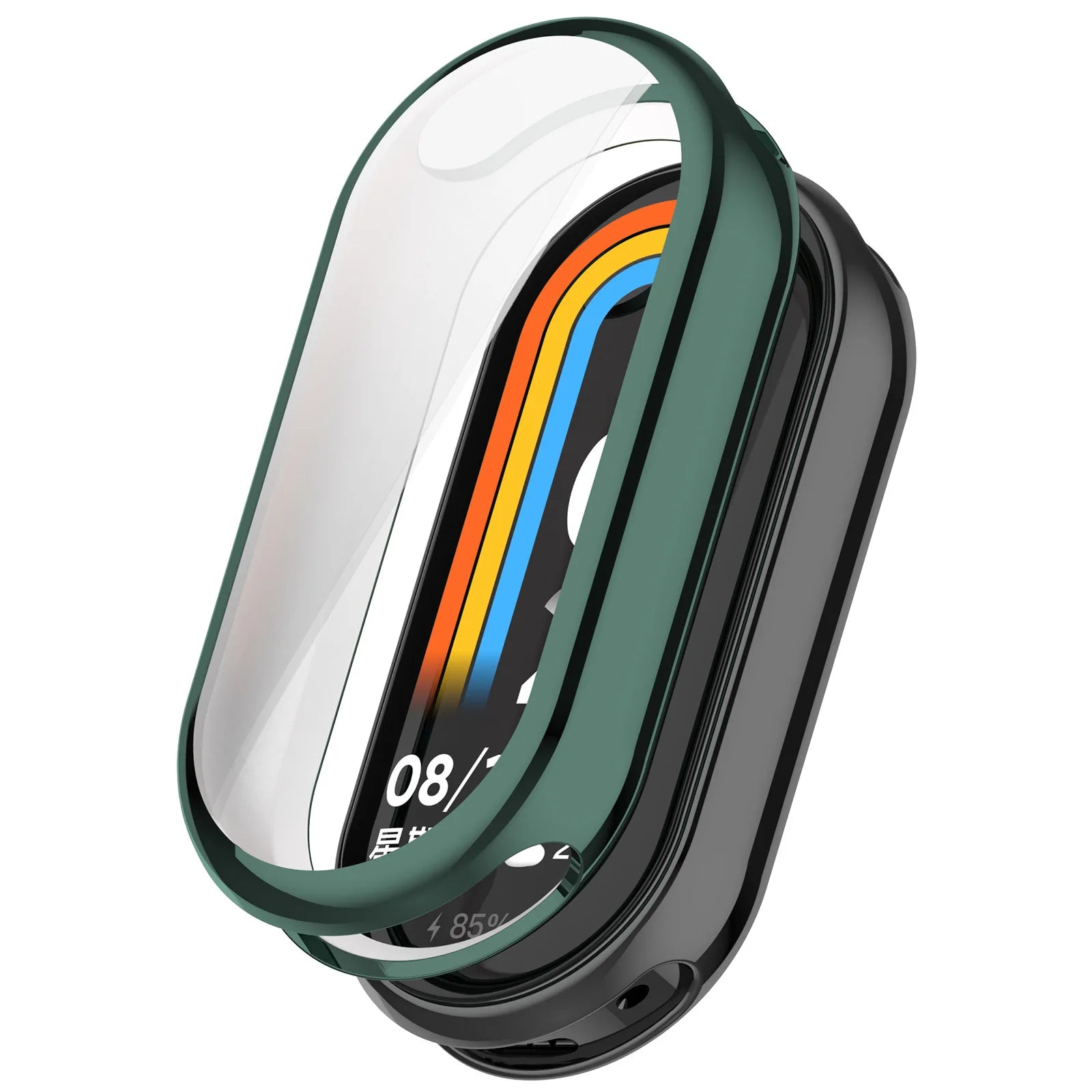 Soft TPU Case For Xiaomi Mi Band 10/9/8 NFC Full Screen Protector Shell Bumper Cover