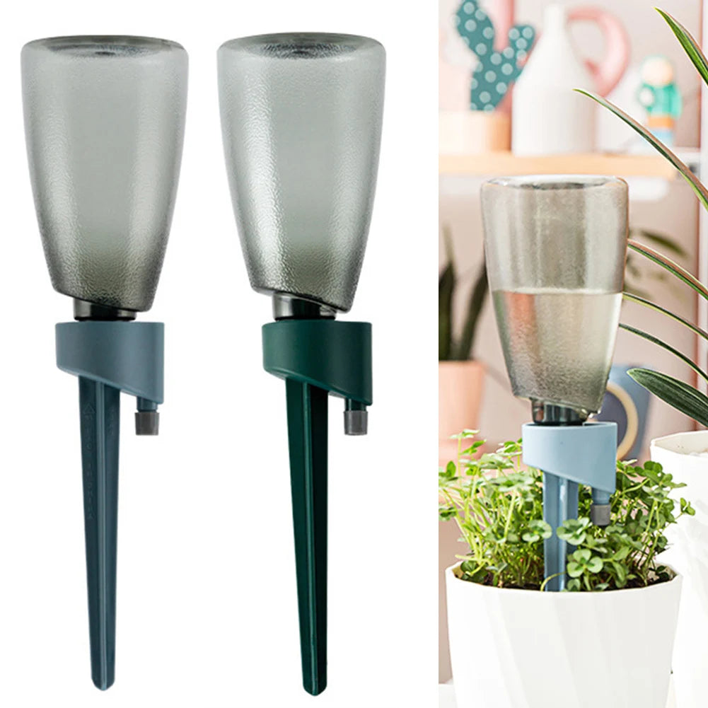 Automatic Waterer House-hold Drips Irrigation Flower Waterer Dripper Lazy Potted Timing Seepager Garden Self Watering Pot
