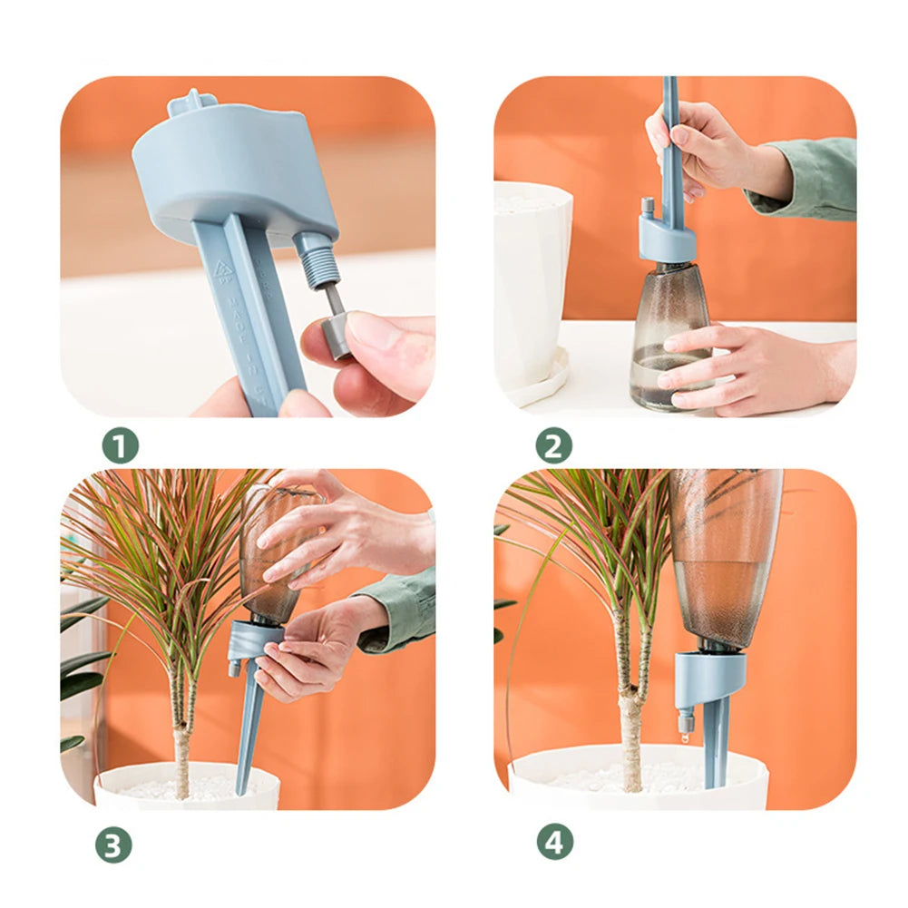 Automatic Waterer House-hold Drips Irrigation Flower Waterer Dripper Lazy Potted Timing Seepager Garden Self Watering Pot