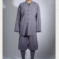 Chinese Traditional Clothings for Monk Costume Buddhist Clothing Monk Robe Taoism Tibetan Clothes Meditation Zen Shaolin Hanfu