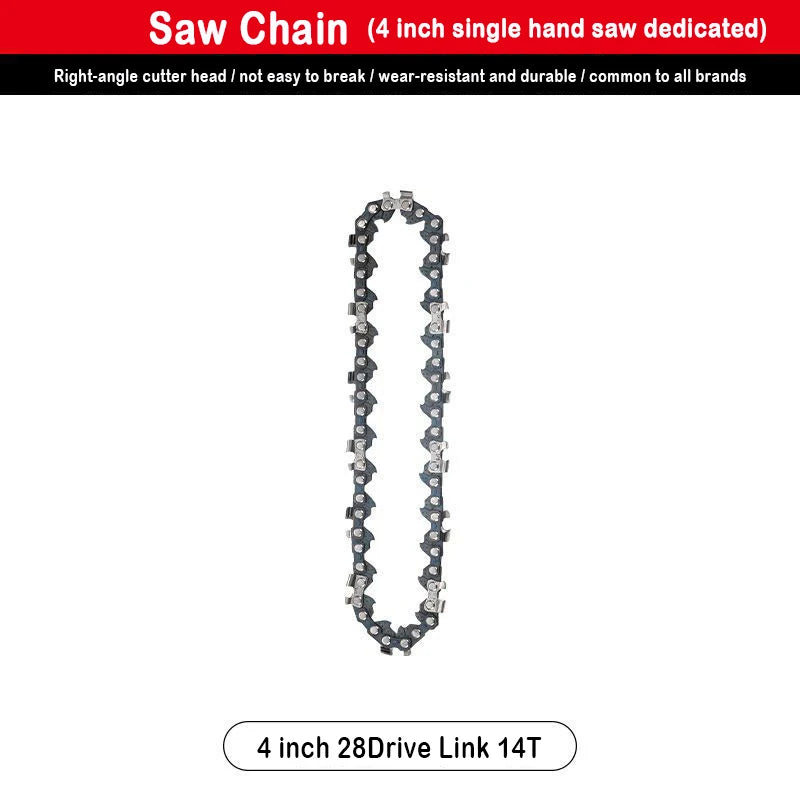 4/6/8/10/12/16inch  1/4" .043" 28/37/45/48  ChainsawDL Semi Chisel Electric Chainsaw Chain SpareWood Branch Cutting House Hold
