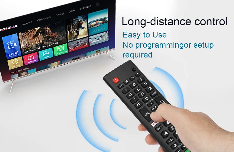 3Pcs Universal Remote Control Akb75675304 for Lg Smart Tv Models 32Lm5620Bpua 32Lm570Bpua 32Lm620Bpua 32Lm630B