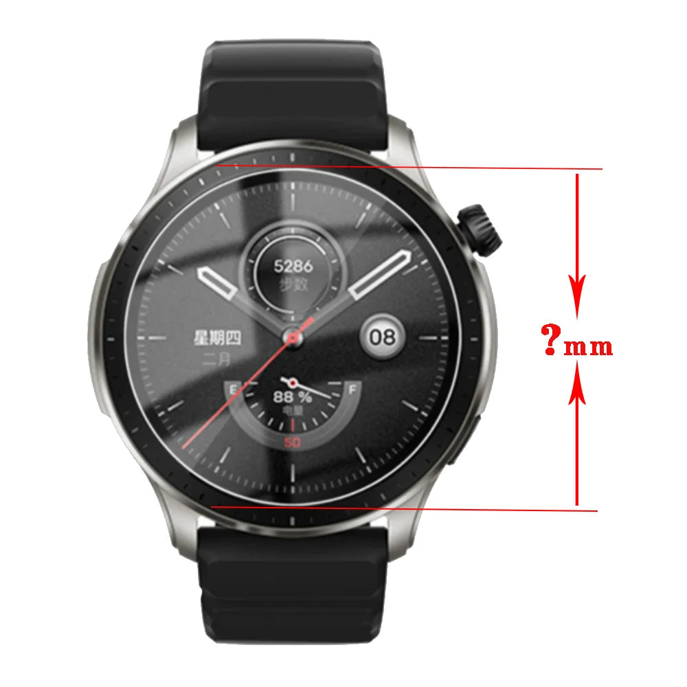 Smart Watch Glass Screen Protector Film for Watch 39MM 38MM 37MM 36MM 35MM 34MM 33MM 40MM 41MM 42MM 44MM 30MM-46MM Watch Film