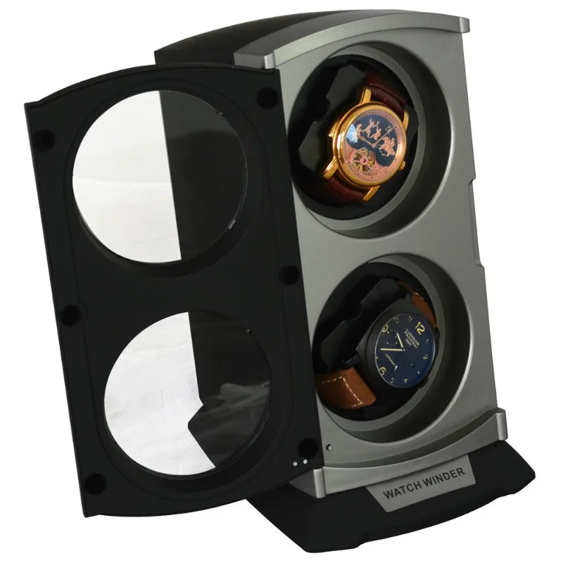 Silent Mechanism Movement Watch Winders Automatic Rotating Mechanical Wrist Watches Winding Device Mens Watch Organizer Boxes