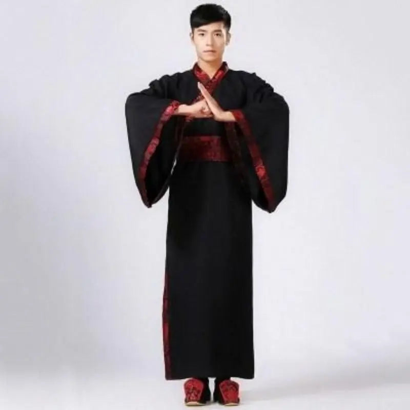 Men Woman Stage Dance Dress Chinese Traditional Costumes New Year Adult Tang Suit Performance Hanfu Female Cheongsam