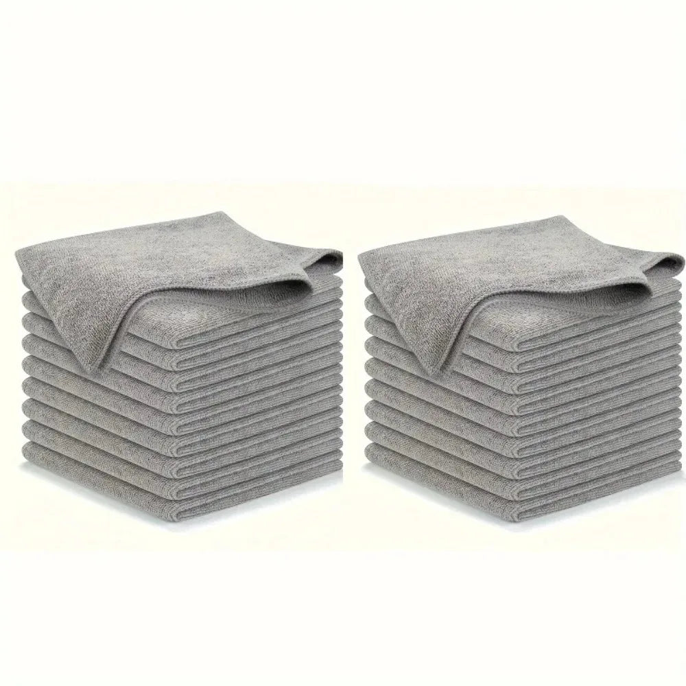 Kitchen towel cleaning set, with highly absorbent, soft and stain-removing fabric kitchen accessories cloth cleaning products
