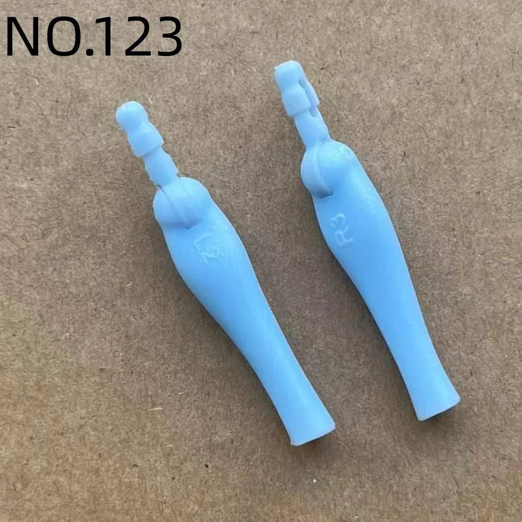 Rainbow Doll Hands With Colorful Nail Polish White Brown Beige Black Doll Parts Male Female Doll Hands Parts