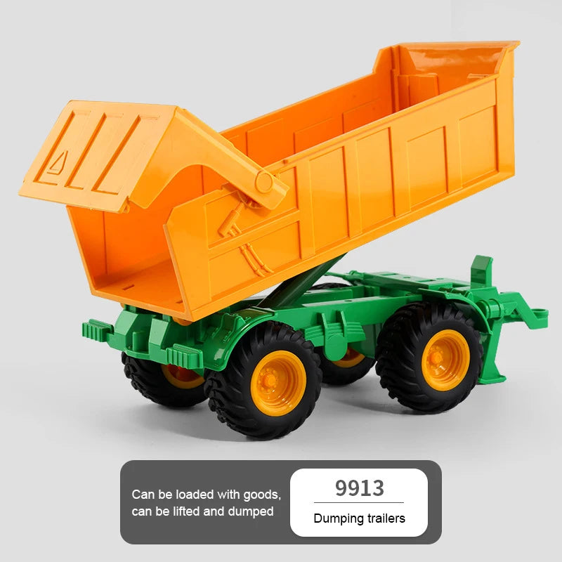 Children Toys Car Models Tractor Multiple Accessories To Choose From