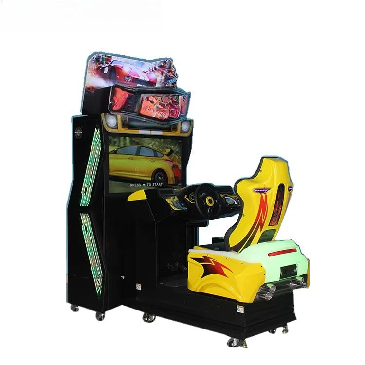 Customized Systems Electronic Simulator Car Racing Arcade Games Machine