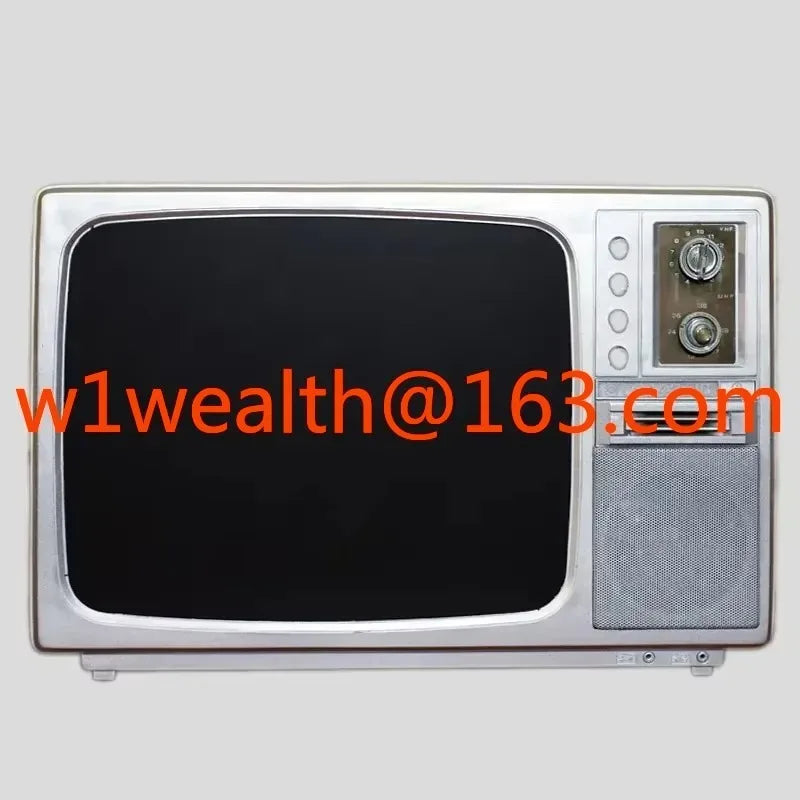 7080 vintage TV with LCD and USB playback for black, white, and color