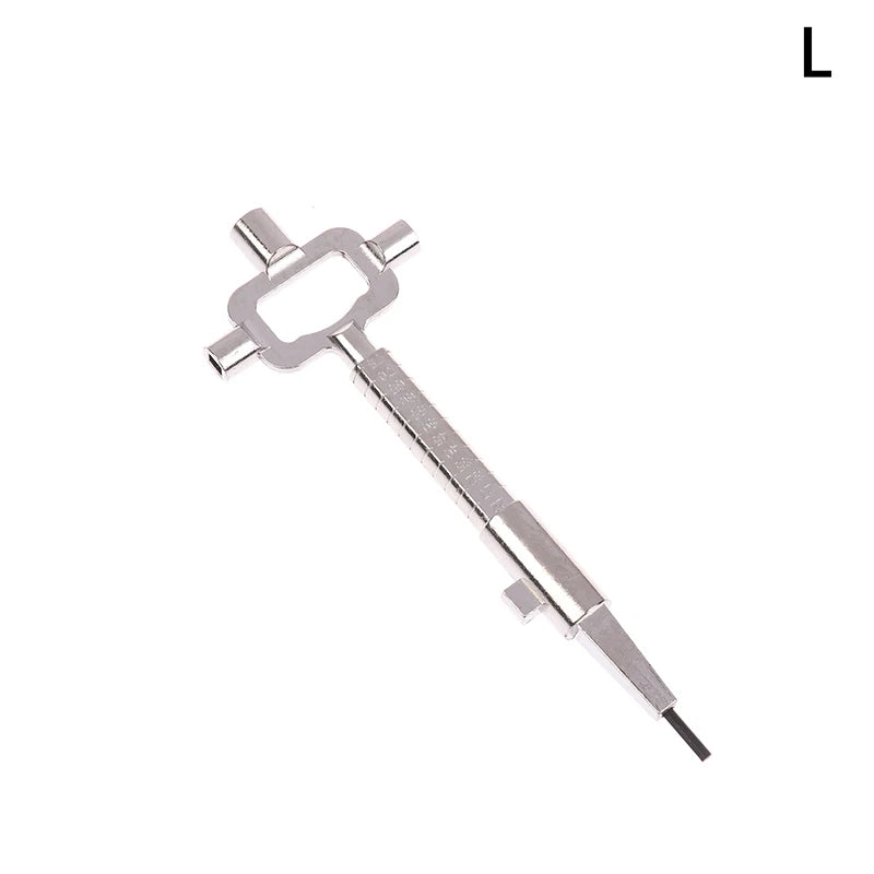 Multitools, Building Keys And Lock Keys, Measuring Tools For Lock Cylinder 6 In 1 Construction Key