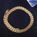16-30inches wholesale 18K Gold Noble Beautiful fashion Elegant chain pretty men women Necklace Jewelry wedding gift