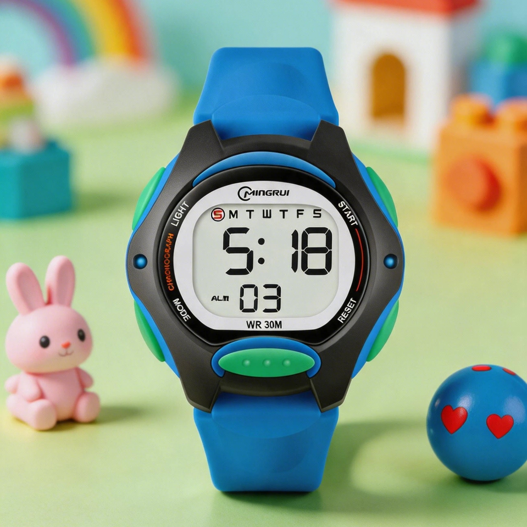 Children Watch Waterproof Digital Watch for Girls Boys Black LCD Electronic Sport Kid Watches Alarm Clocks Gifts