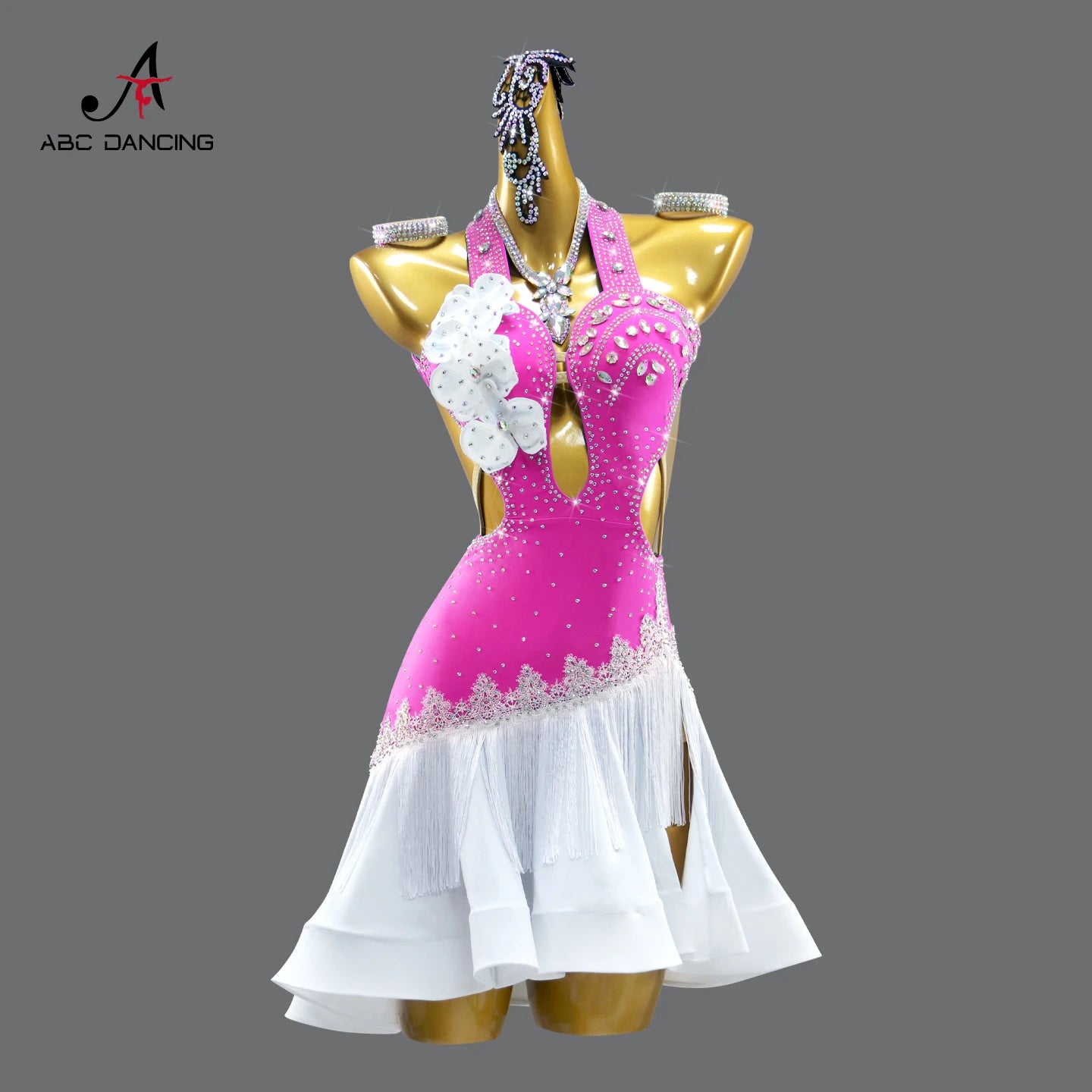 Female Dress Women Latin American Clothes Dance Competition Girls Prom Suit 2026 Party Stage Sport Dancewear Performance Costume