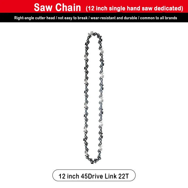 4/6/8/10/12/16inch  1/4" .043" 28/37/45/48  ChainsawDL Semi Chisel Electric Chainsaw Chain SpareWood Branch Cutting House Hold