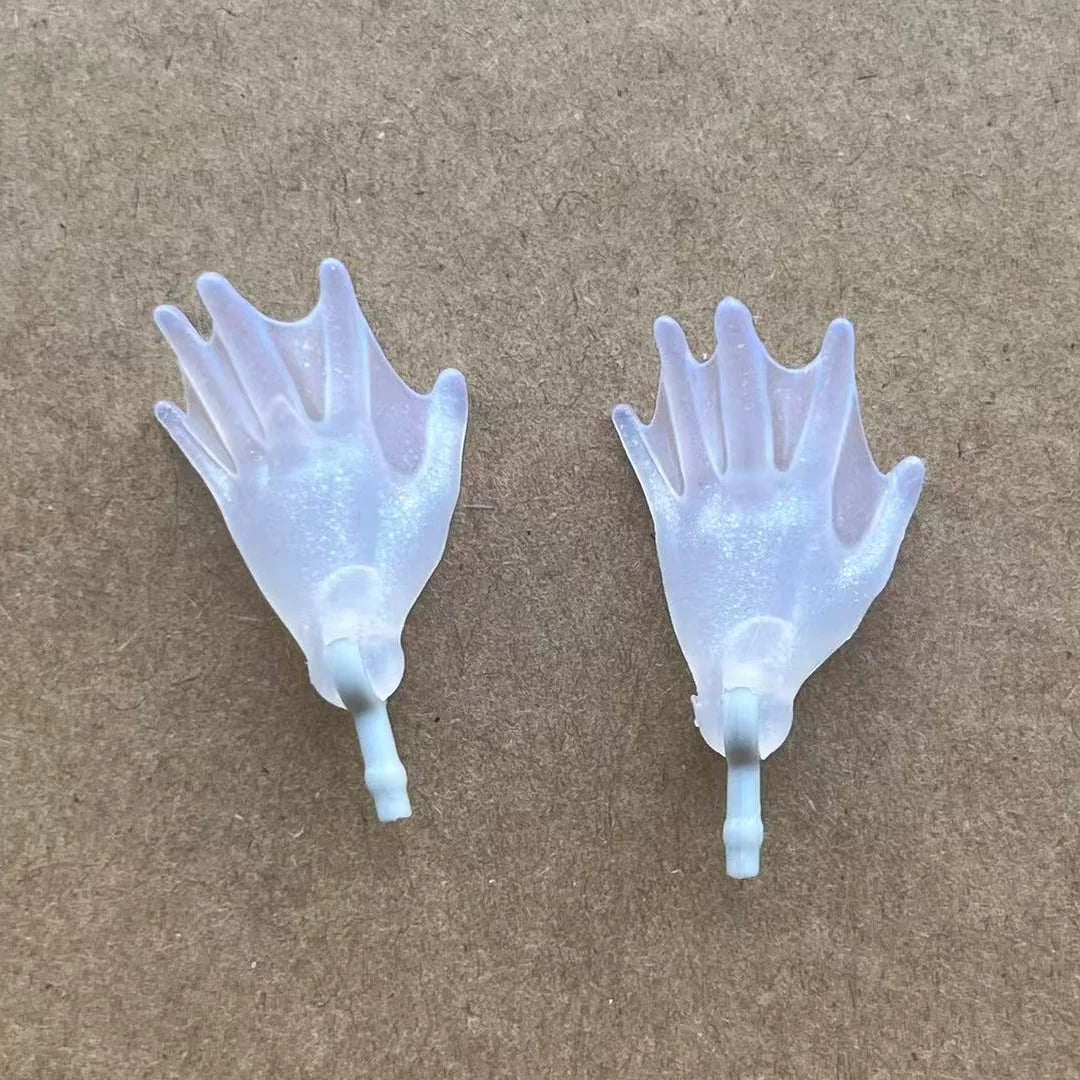 Rainbow Doll Hands With Colorful Nail Polish White Brown Beige Black Doll Parts Male Female Doll Hands Parts