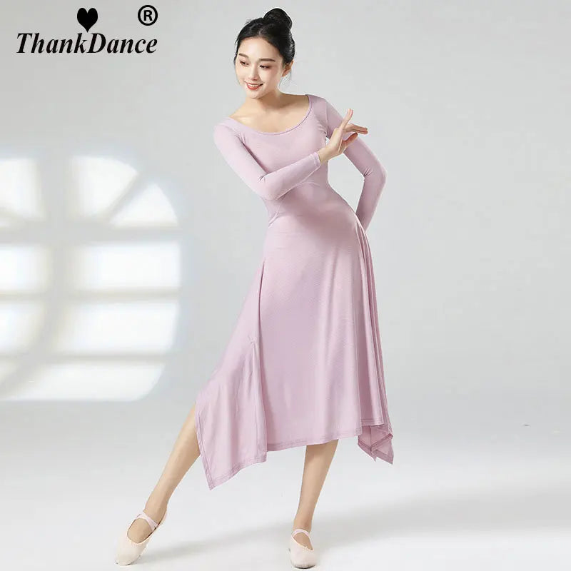 Modern Dance Ballroom Dancing Dress Women Standard Ballroom Dance Dress for Waltz/tango/foxtrot Performance Competition Dress