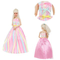 Doll's Wedding Gowns Evening Dresses Set For 11.5in/30cm Dolls Handmade Gorgeous Fashion Party Dress Princess Doll Clothes
