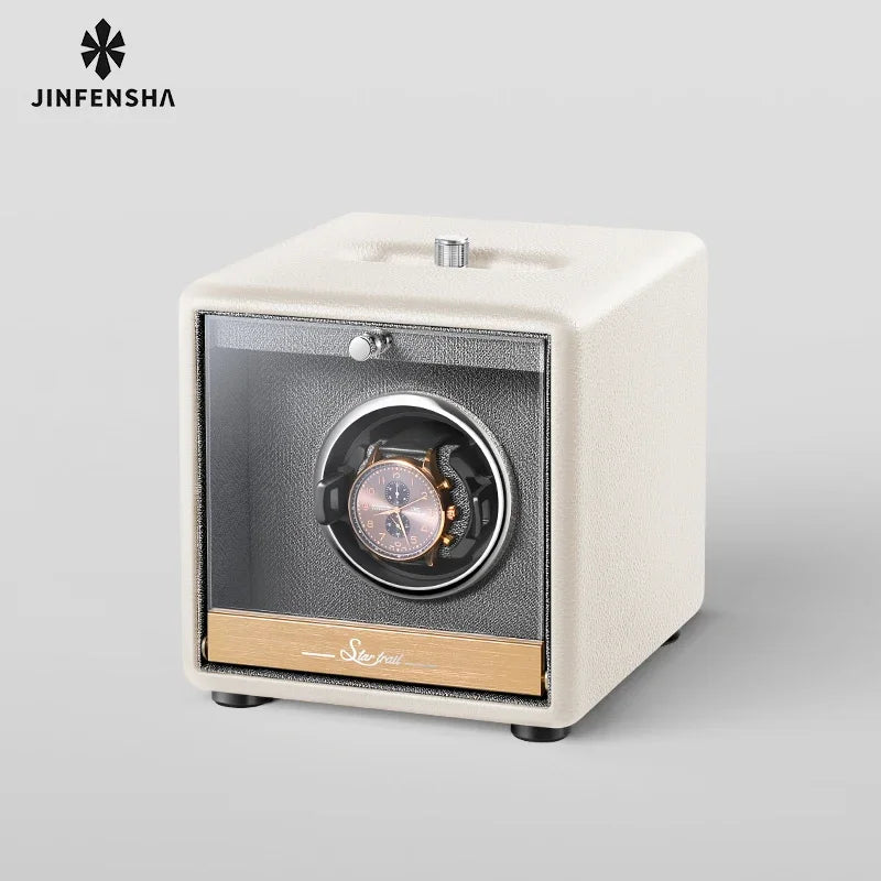 Large Luxury Watch Winder Organizer Storage Box Mechanical Watch Automatic Watch Winders Box Safe Deposit Boxes Display Gifts