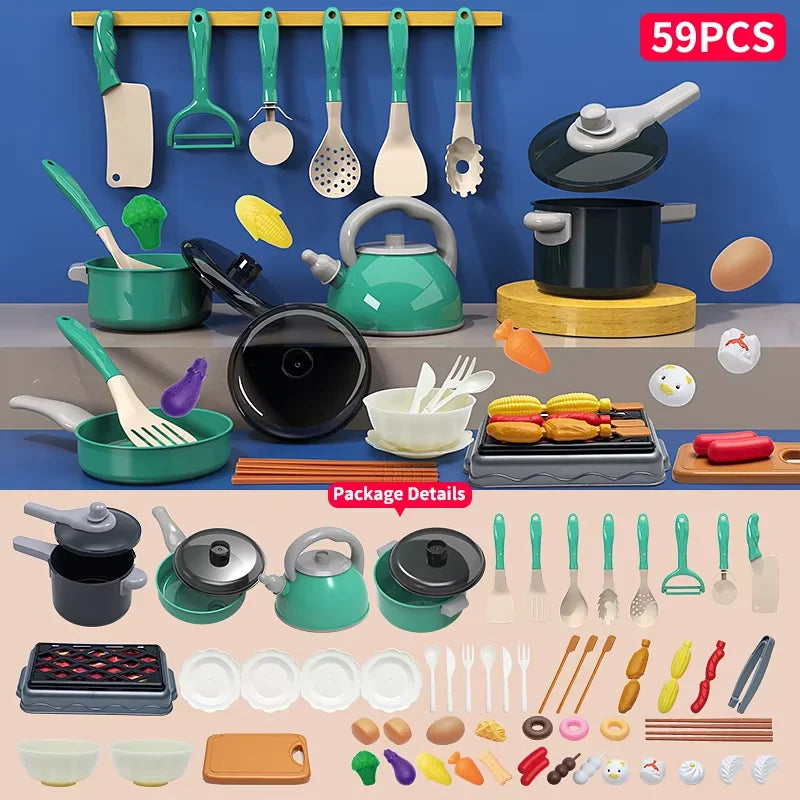 Kitchen Toys Set Simulated Kitchen Toy For Children's Pretend Play Children's Pretend Play Toy Set For Boys And Gir