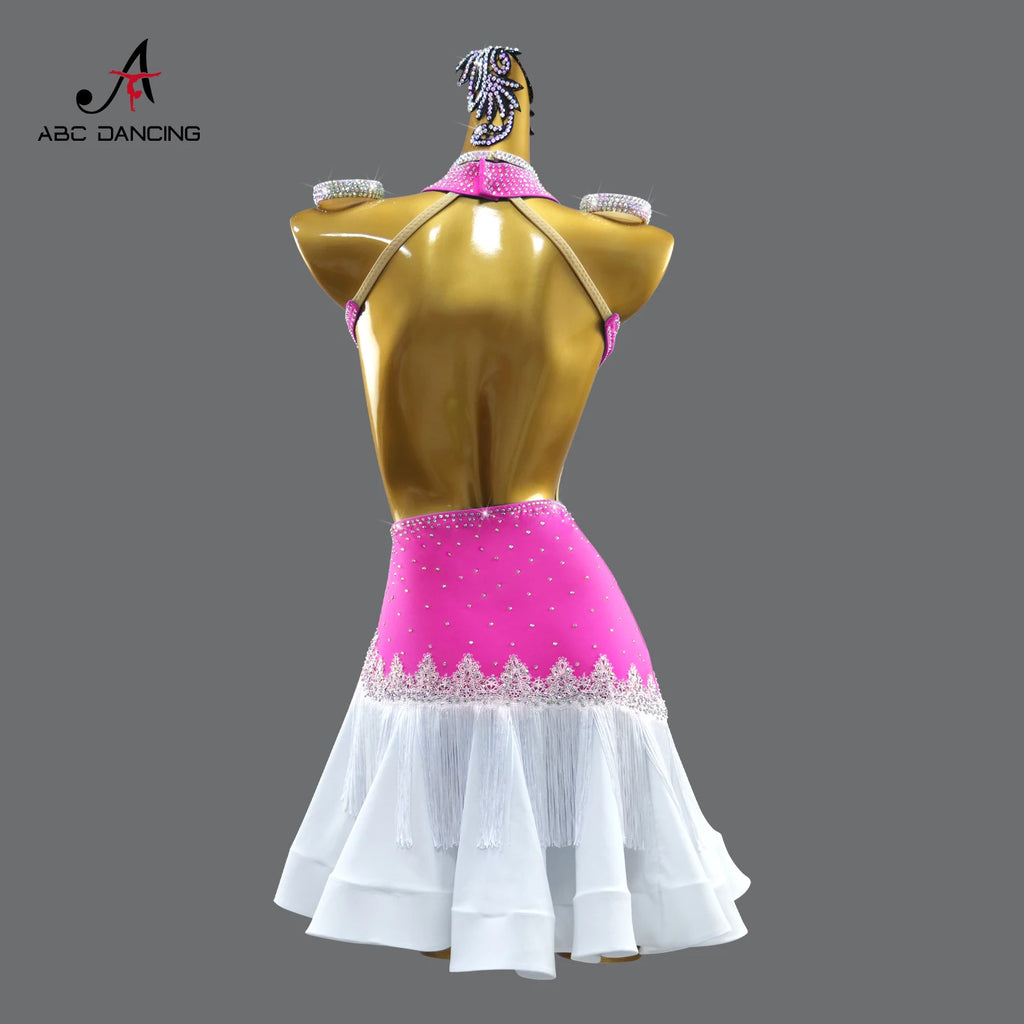 Female Dress Women Latin American Clothes Dance Competition Girls Prom Suit 2026 Party Stage Sport Dancewear Performance Costume