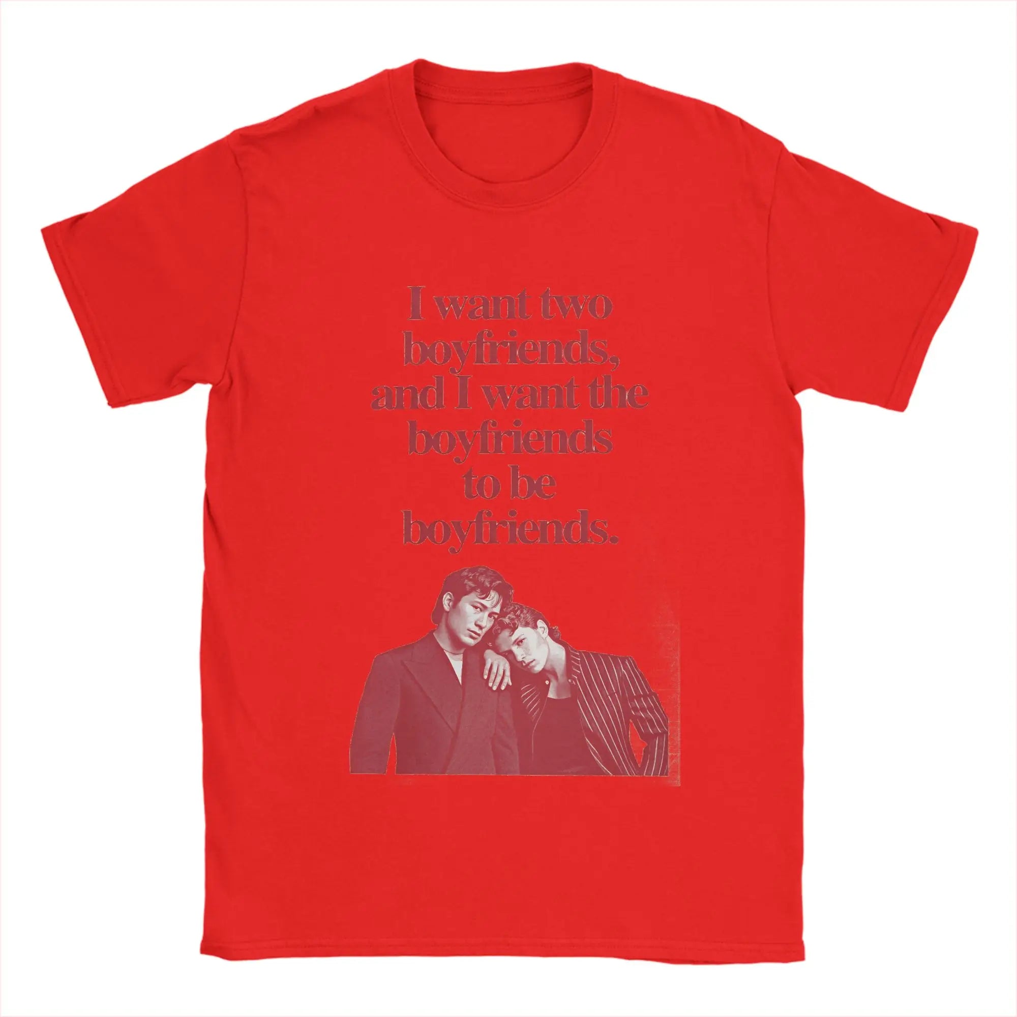 T Shirt Men's  Pure Cotton Unique T-Shirt Round Neck Heated Rivalry Tees Short Sleeve Clothing Classic
