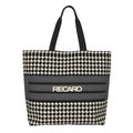 Custom Recaros Logo Shopping Canvas Bags Women Durable Big Capacity Groceries Shopper Tote Bags